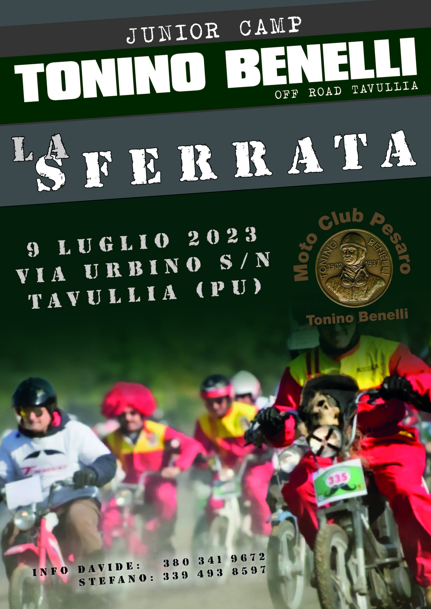 Alla pista Junior Camp Tonino Benelli si è tenuta “La Sferrata” 2023, la manifestazione dedicata ai mitici ciclomotori monomarcia